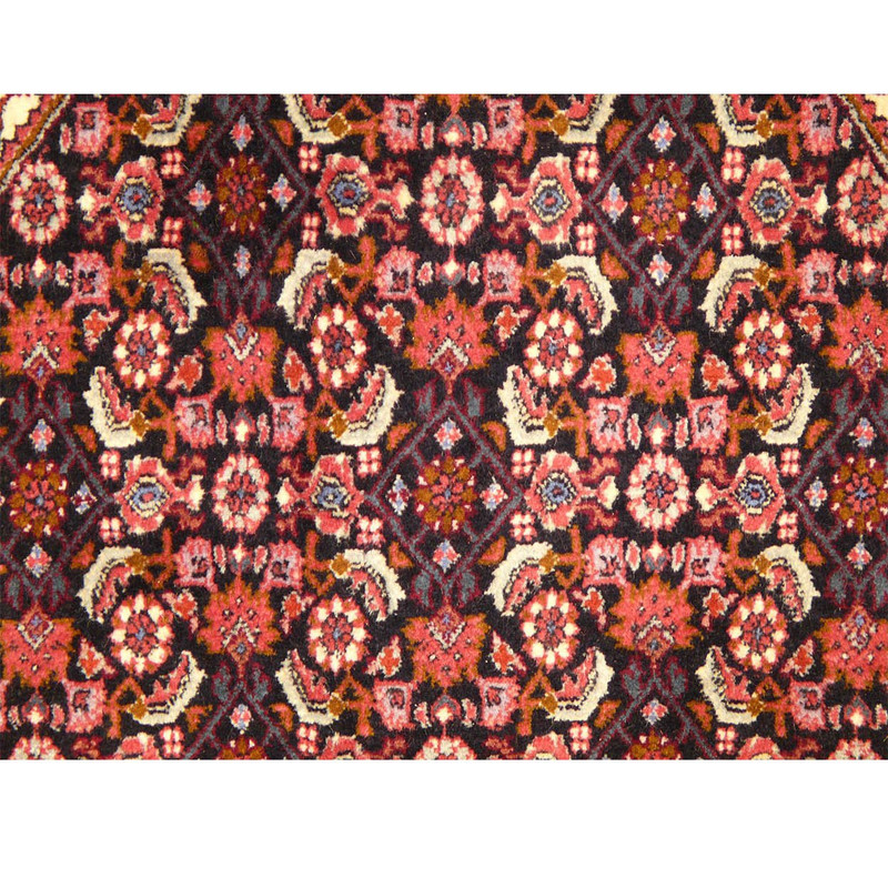 8'2 x 11'5 Persian Bijar Iron Rug