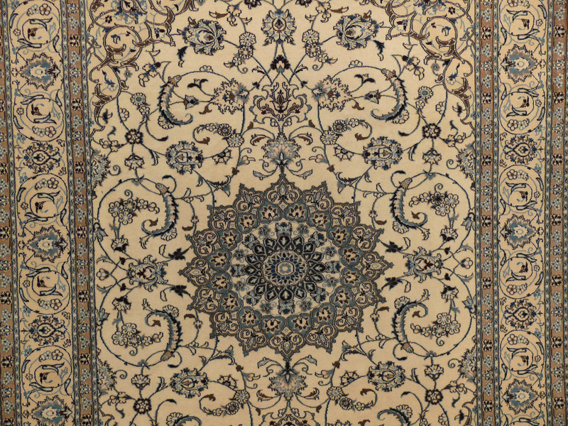 8'2" x 11'3" Persian Nain Rug 1