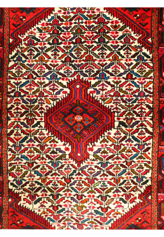 3'3 X 4'6 Persian Hamedan Rug