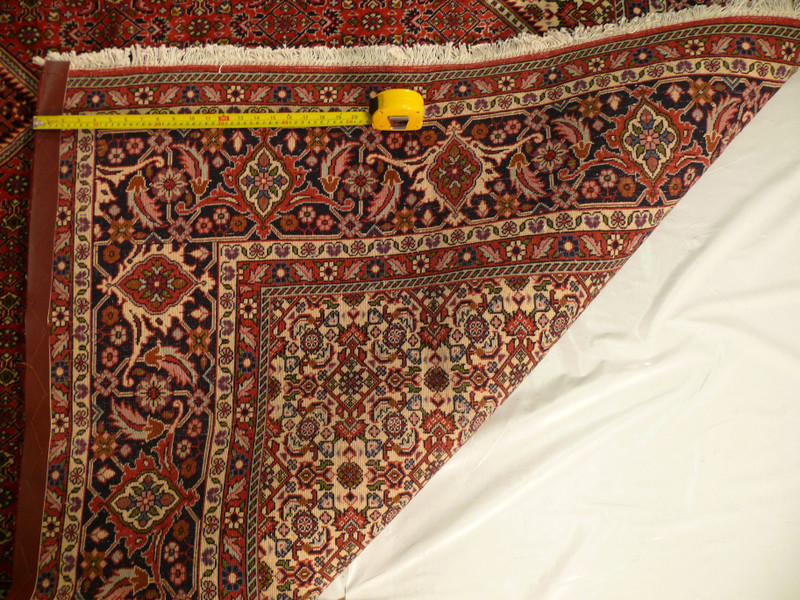 Woven Bijar Rug - Expertly crafted using traditional techniques