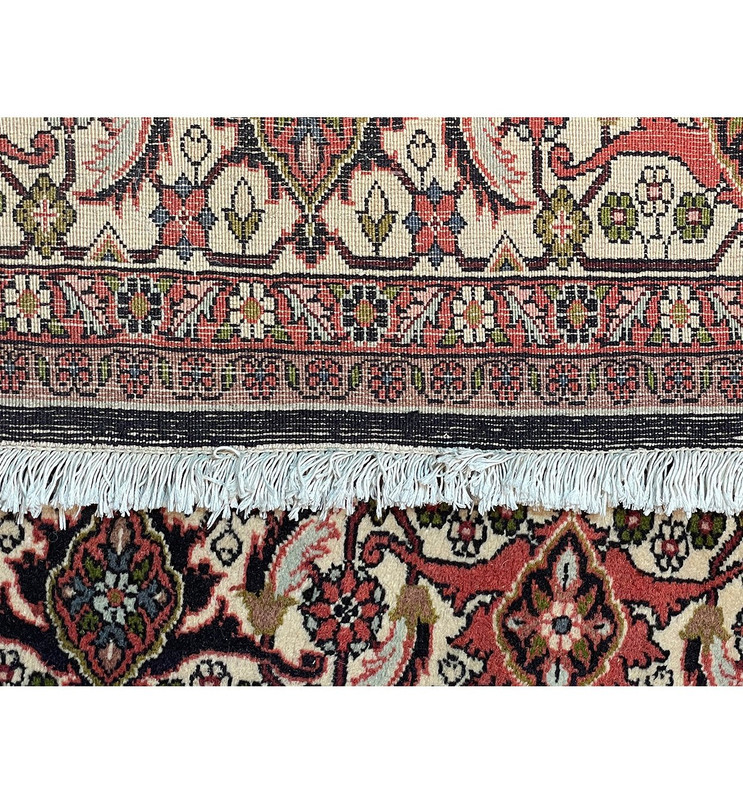 6'6" x 8'3" Persian Bijar Iron Rug