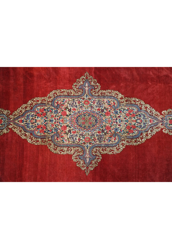 9'11 x 14'5 Persian Kerman Rug | Clearance
