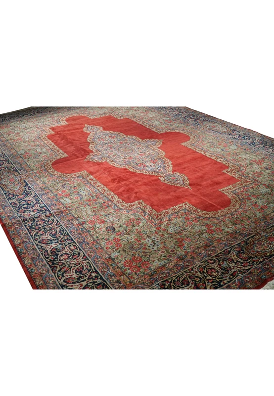 9'11 x 14'5 Persian Kerman Rug | Clearance