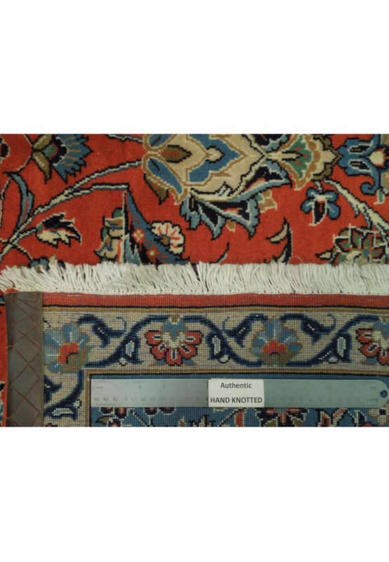 Back of a quality Persian Saruk Rug 7x10