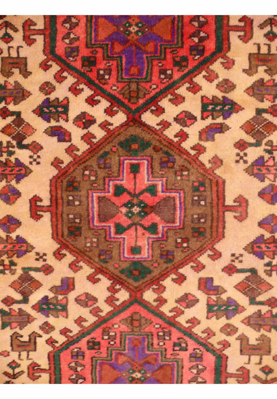 3 x 5 Persian Hamedan Throw Rug