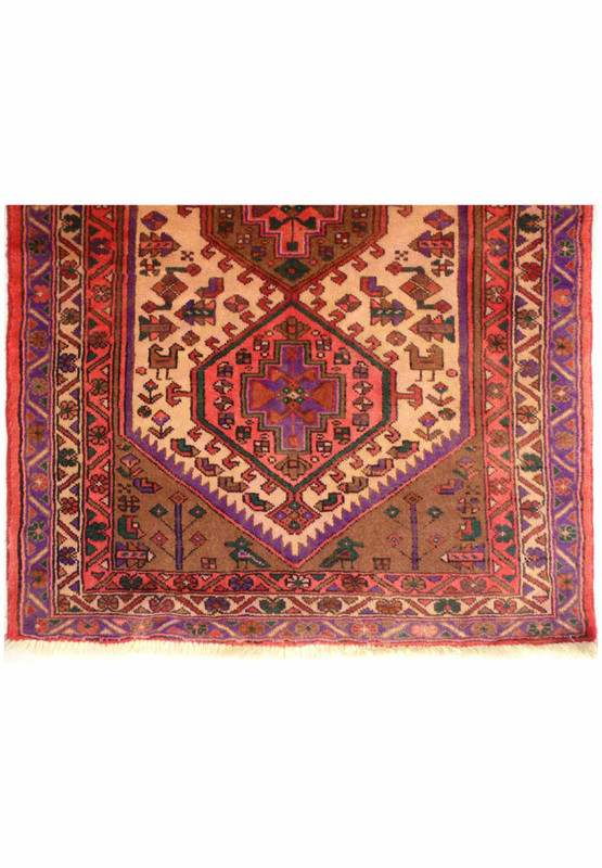 3 x 5 Persian Hamedan Throw Rug