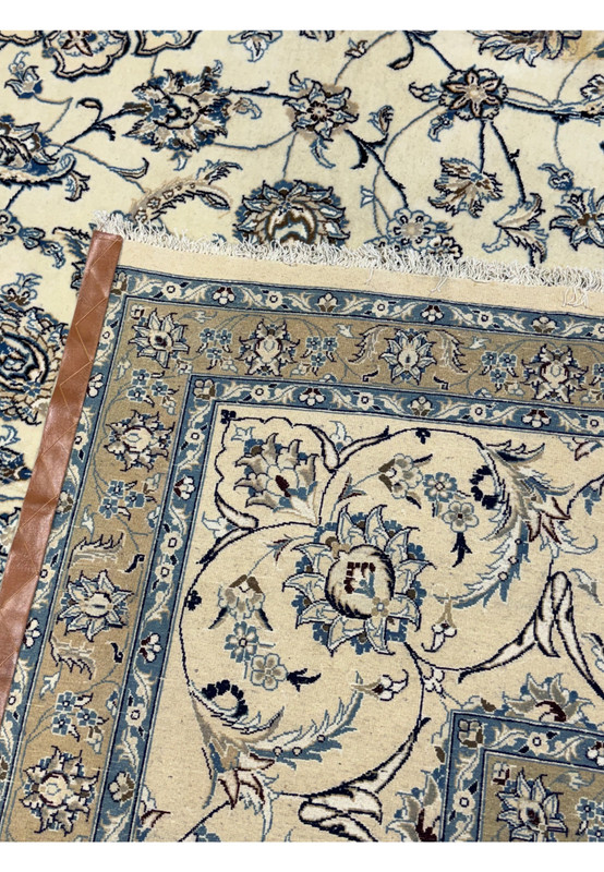 13x19'6 Nain 9LA Rug showcasing fine knot density and elegant design