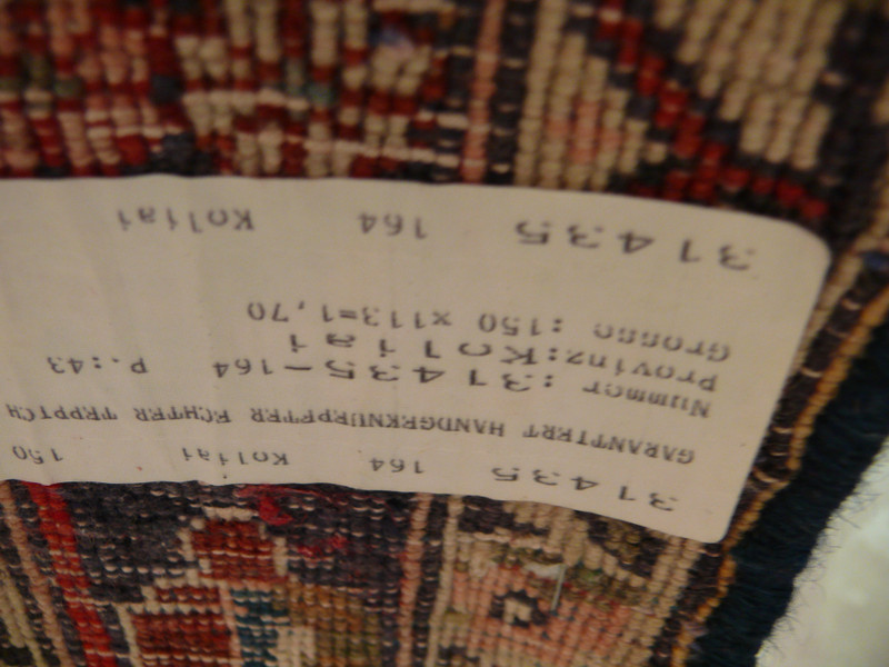 3'7 x 5 Antique Persian Koliai Rug