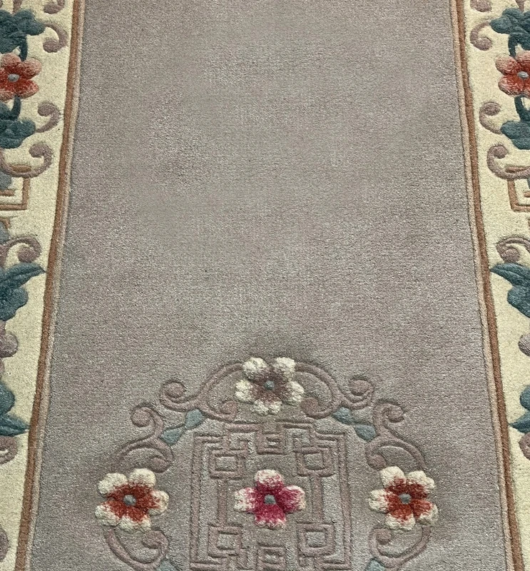 2'3 x 11 Oriental Art Deco Runner Rug 1
