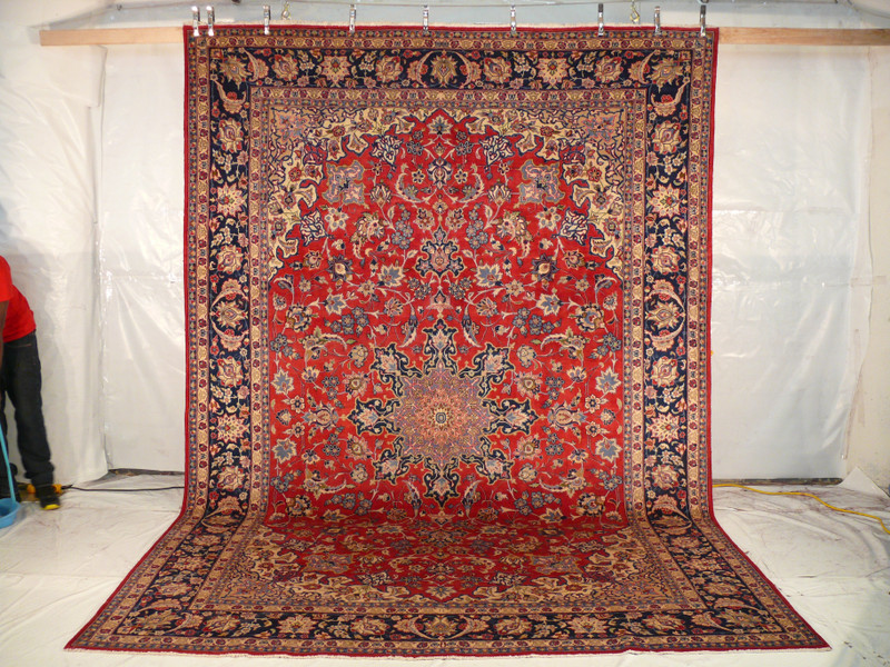 10'2" x 13'7" Traditional Persian Najafabad Rug