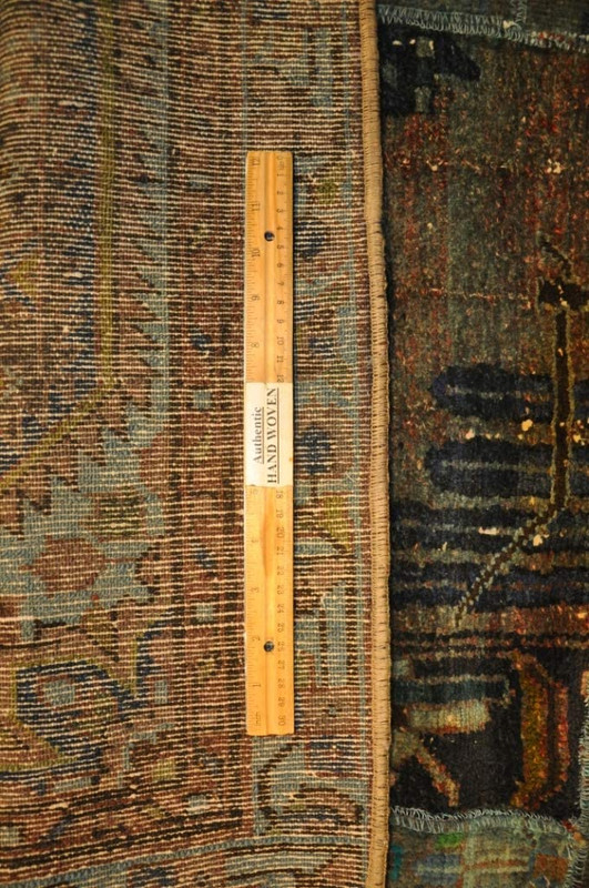 5 x 8 Modern Multi Color Patchwork Rug
