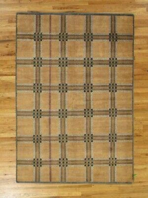 5x8 All-Over Modern New Nepali Brown Wool (65 x 94 In) Handmade Rug