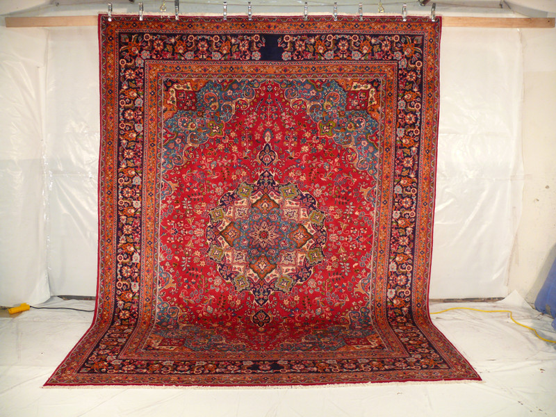 10 x 13'1 Persian Mashad Rug