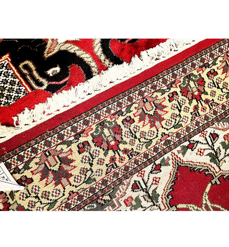 3 x 5 Oriental Kashmiri Silk Rug
