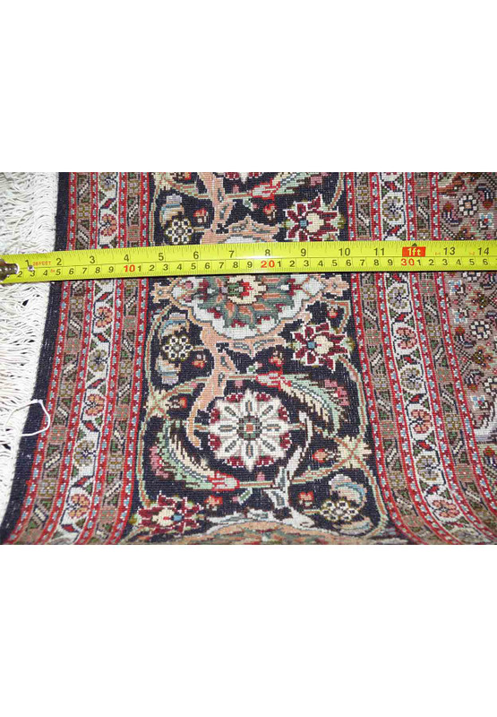 6'6"x 9'8" Persian Tabriz Mahi 50 Raj Wool & Silk Rug