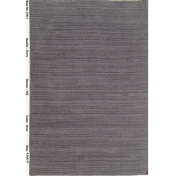 4 x 6 Modern Flat Weave Handmade Rug 4