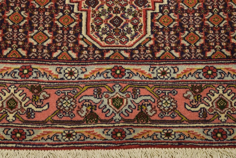 4 x 5'3 Persian Senneh Rug Kurdish Style