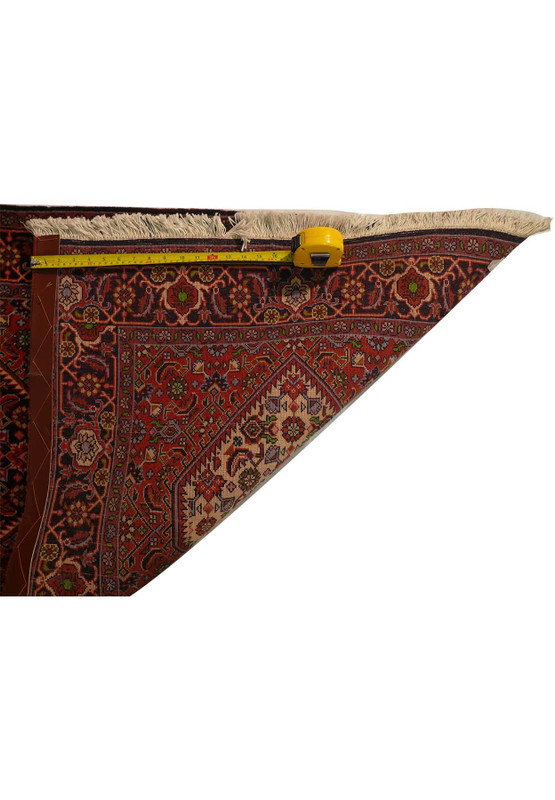 3 x 9'7" Persian Bijar Mahi Design Runner Rug