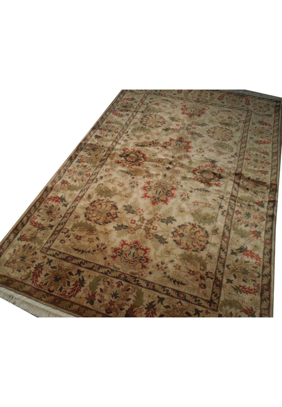 6' x 9' Transitional Chobi Vegetable Dyed Rug 3