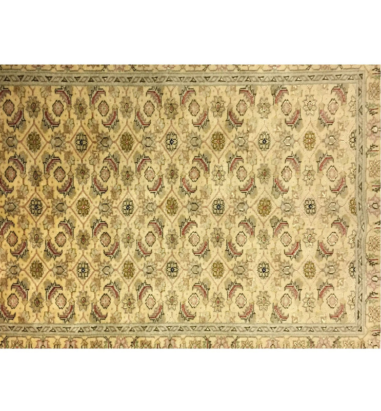 2'7 x 9'2 Persian Tabriz Wool & Silk Runner Rug
