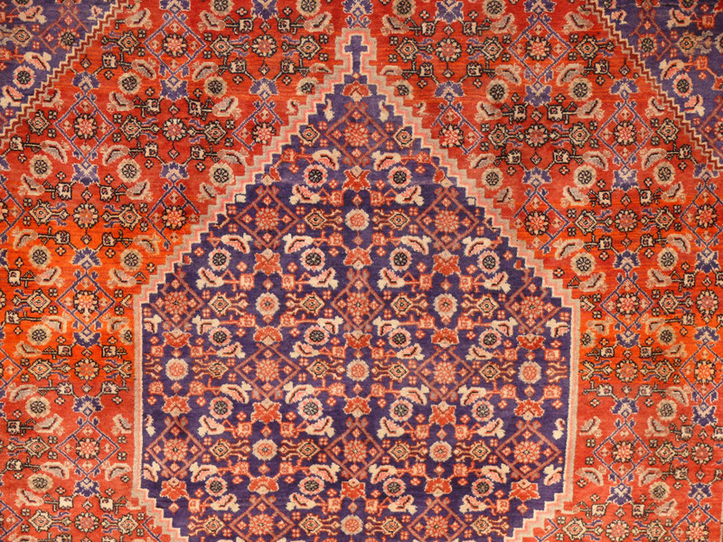 6'8 x 10'2 Persian Bijar Rug