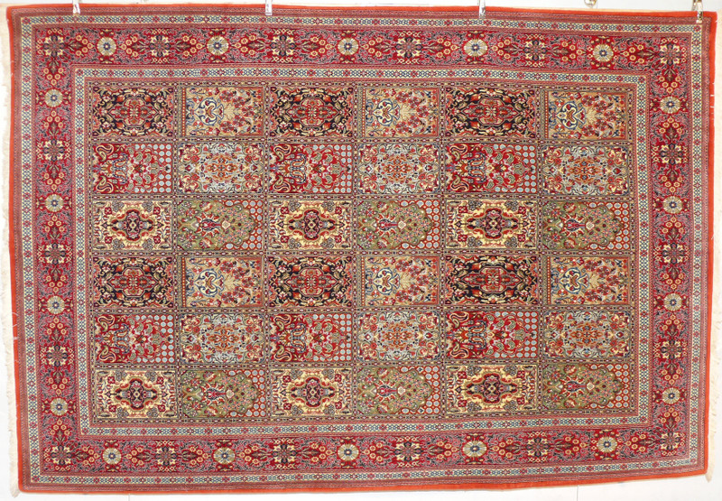 6'7 x 9'9 Persian Qum Kork Rug