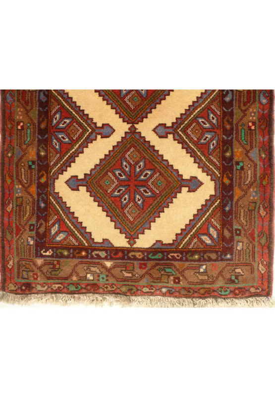 2'6 x 10'3 Persian Hamedan Runner Rug