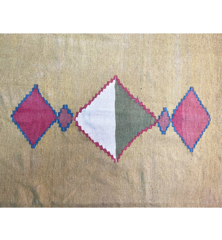 6'2" x 8' Persian Kelim Rug