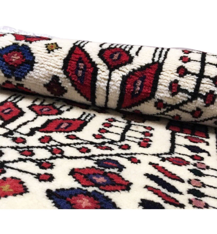 3'6 x 5'2 Antique Persian Rudbar All Over Design Rug