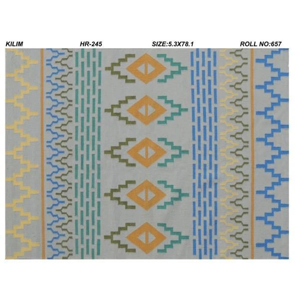5 x 8 Exotic Authentic Flat Weave Kilim Rug