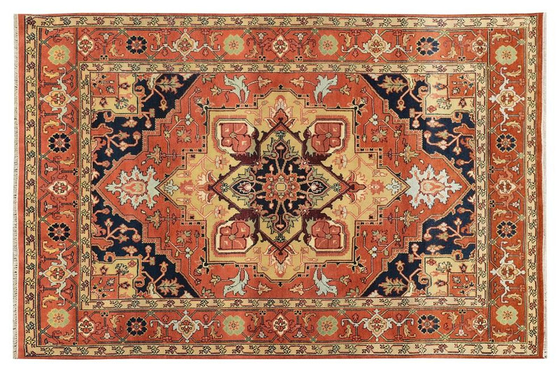 8 x 10 Geometric Oriental Serapi Rug