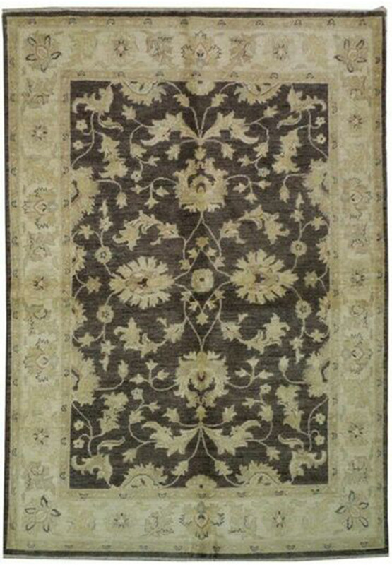 5 x 7 Transitional Chobi Peshawar Antique Look Rug
