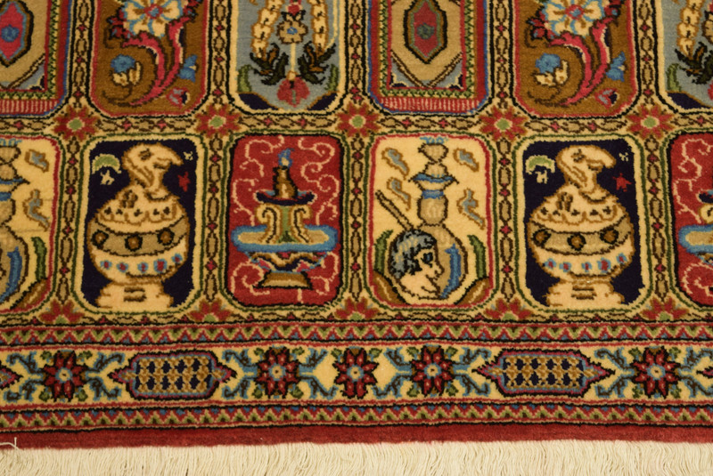 2'5 x 4 Persian Qum Kork Rug