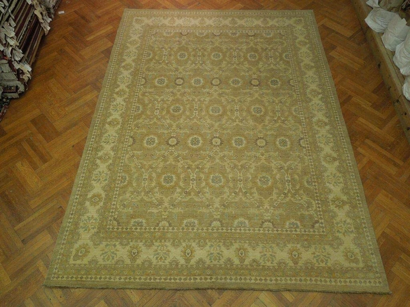 10 x 13 Transitional Rug All-Over Bohemian Flat Weave Chobi Rug