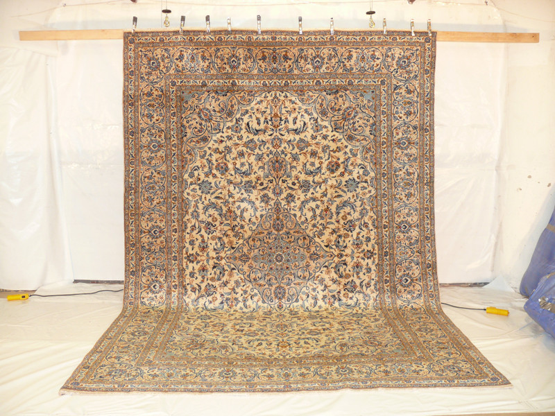 10 x 14 Persian Kashan Rug 3