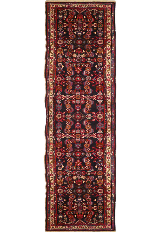 3'2 x 12'2 Persian Hamedan Runner Rug