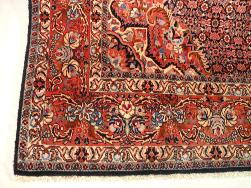 6'7" x 10'3" Persian Bijar Rug