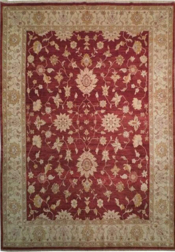 8 x 10 Authentic Chobi Peshawar Silky Wool Rug