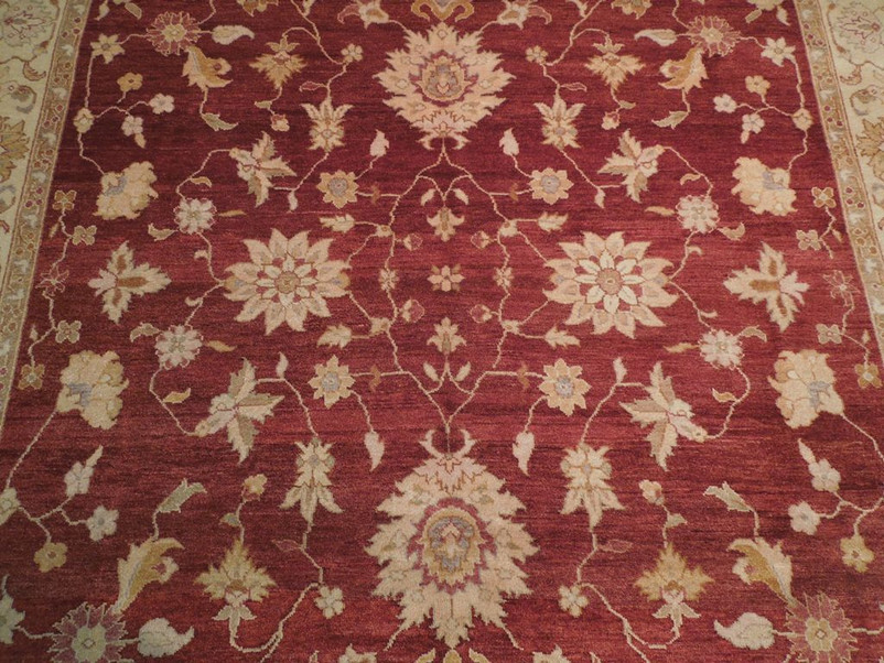 8 x 10 Authentic Chobi Peshawar Silky Wool Rug