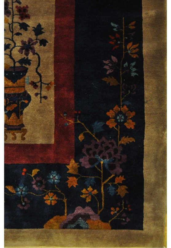 10 x 14 Authentic Vintage Antique Art Deco Rug