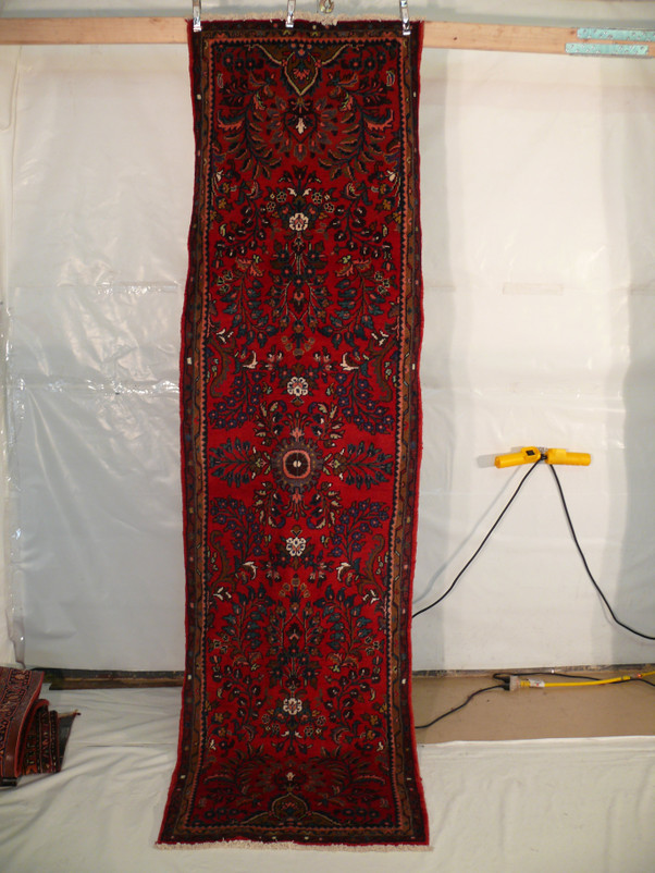 2'7 x 10'2 Persian Semi Antique Mehraban Runner Rug