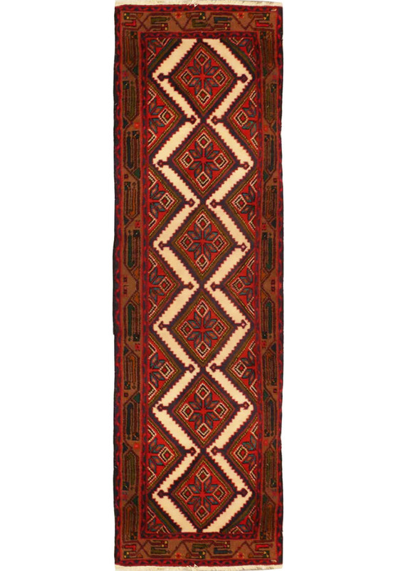 2'6 x 9'6 Persian Hamedan Runner Rug