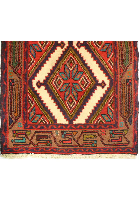 2'6 x 9'6 Persian Hamedan Runner Rug