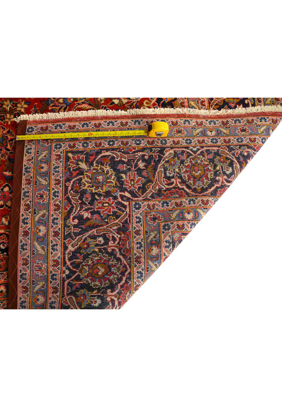 9'4" x 13'2" Persian Kashan Rug | Known from Shark Tank