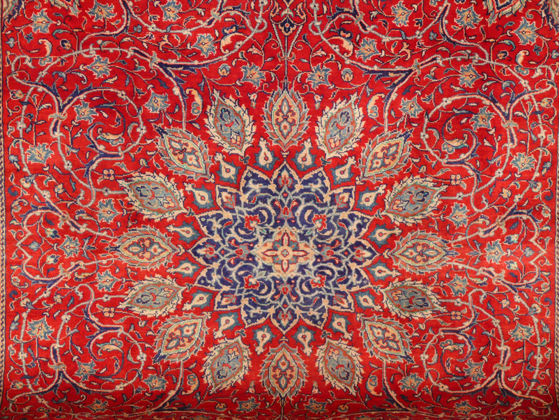 10'2" x 13'6" Persian Mahal Rug