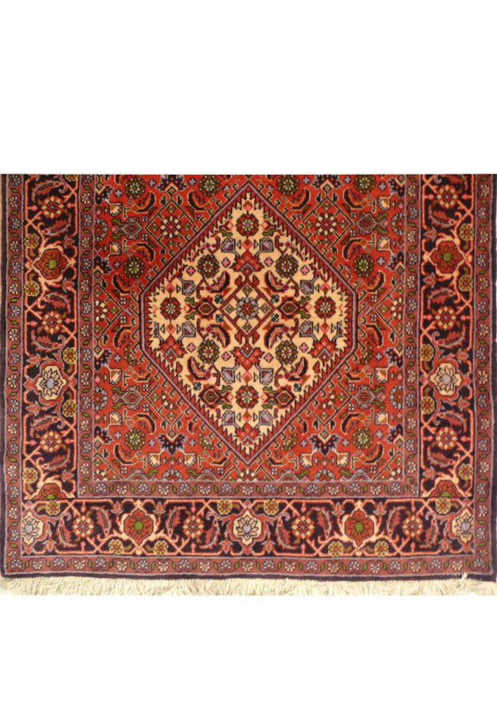 3 x 9'7" Persian Bijar Mahi Design Runner Rug