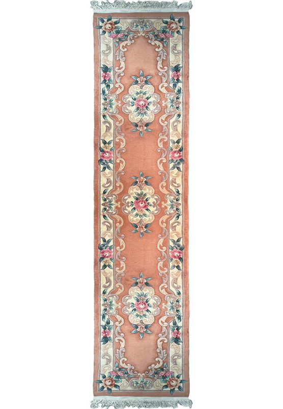 2'3 x 11 Oriental Art Deco Runner