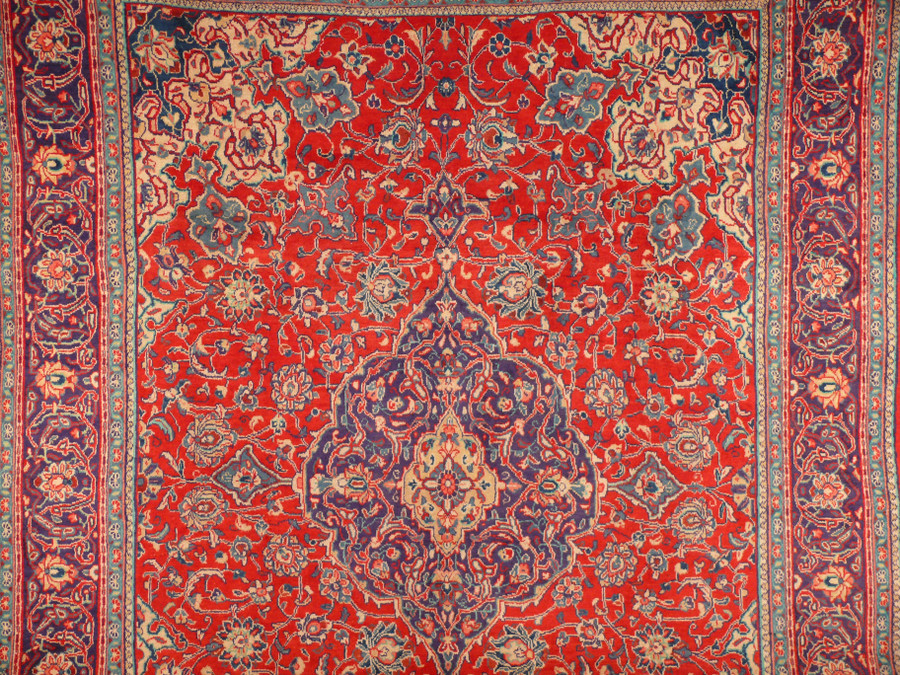 9'5 x 13 Persian Mahal Rug