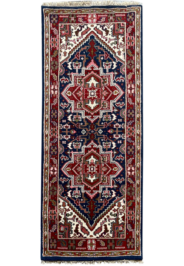 2'7 x 7 Caucasian Heriz Runner Rug