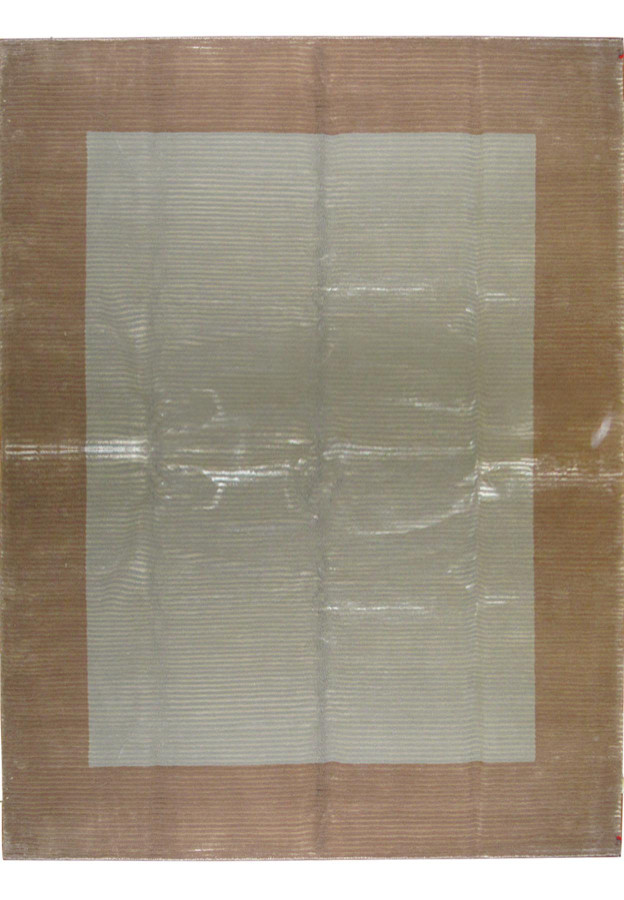 8 x 10 Modern Handmade shiny and soft wool